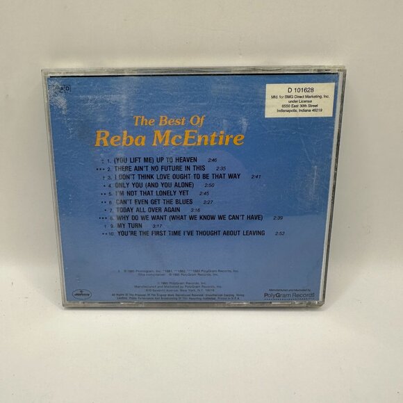 The Best of Reba McEntire CD Album 1986 PolyGram Records Country Greatest Hits - Picture 2 of 5